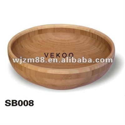 2015 newest design China housewares bamboo salad bowl