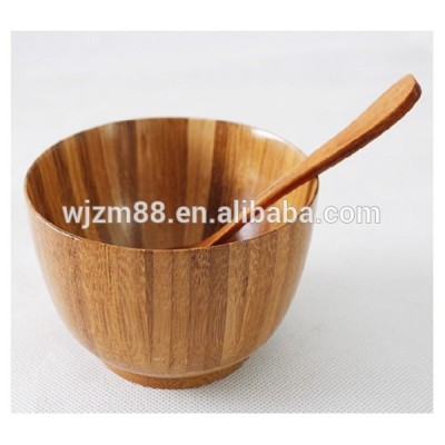 small bamboo kids' & children bowls & spoon, mini soup bowls wholesale